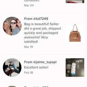 Coach Brown Leather Handbag